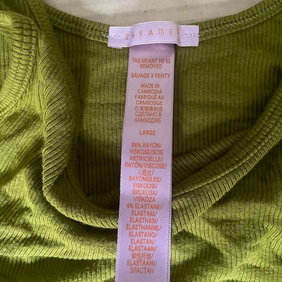 Rhianna Savage fenty top - Picture 2 of 2